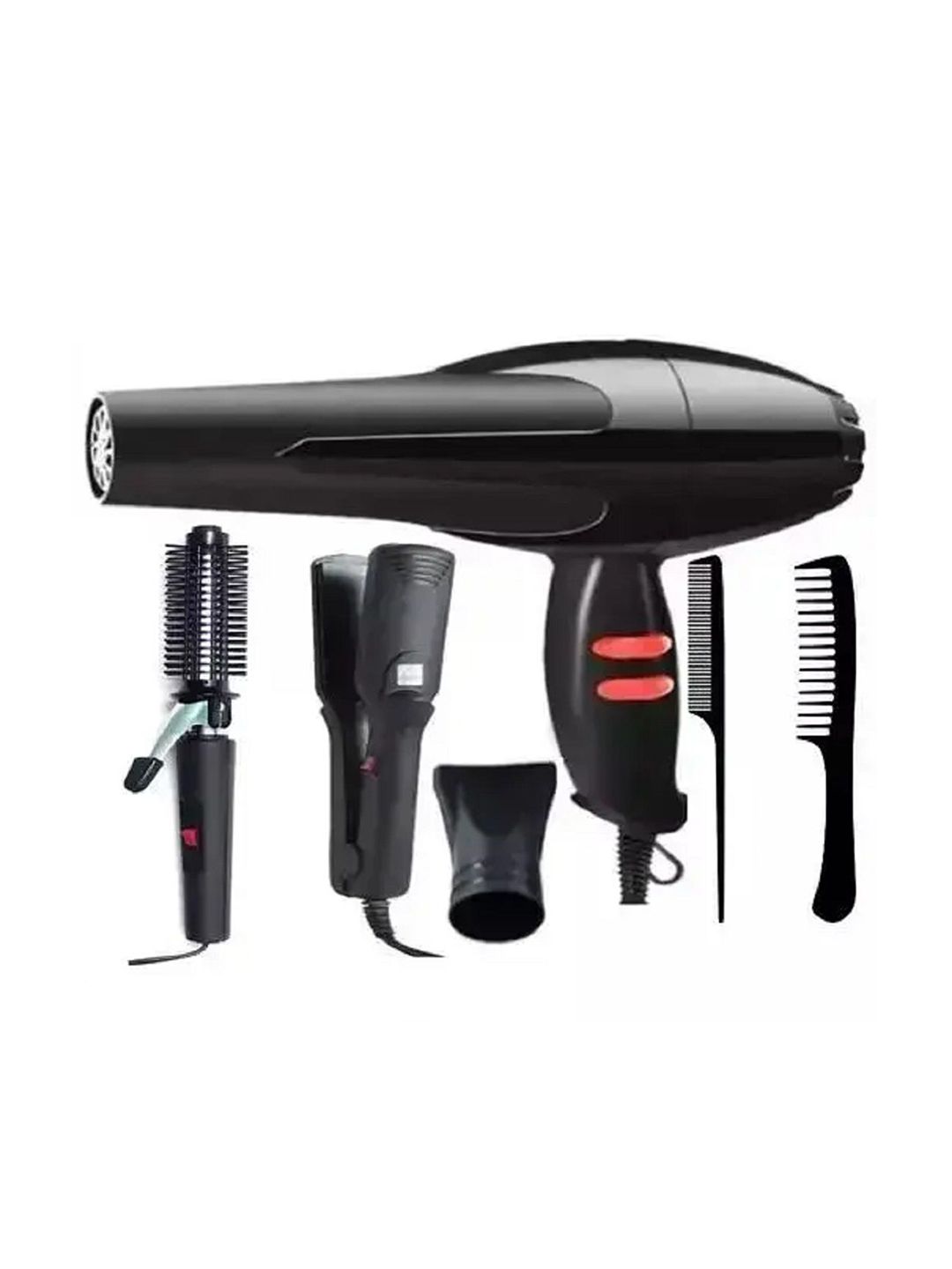 RK INDIA Dryer 1500 Watts & Straightener 471B With 2 Comb