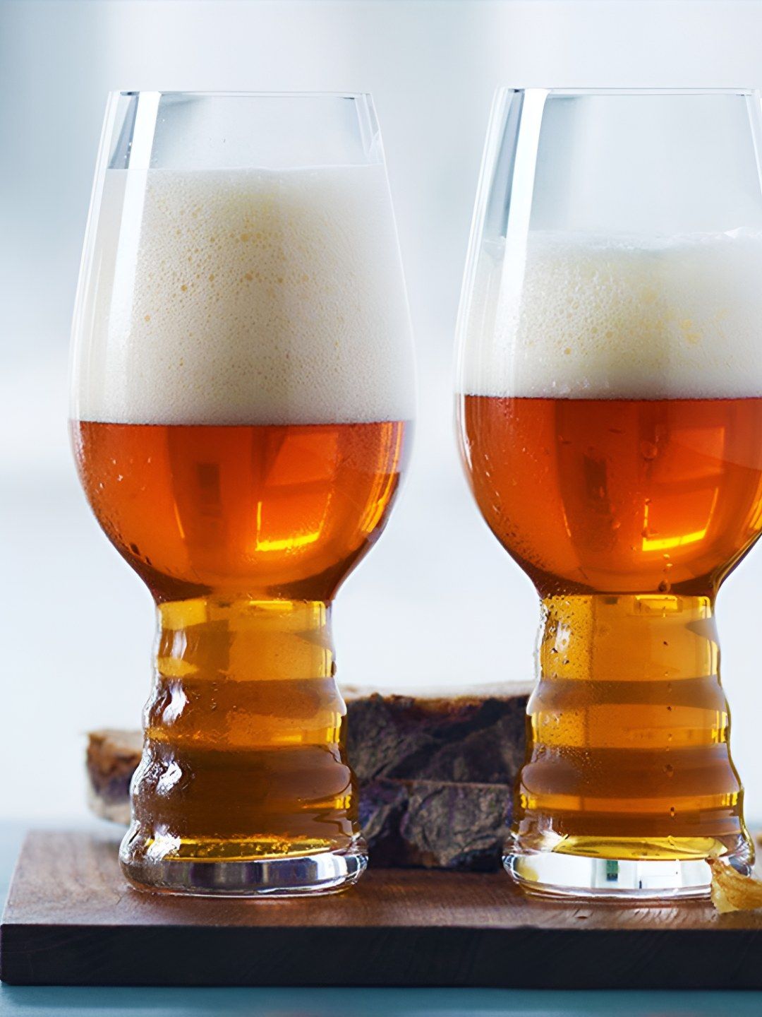 MELBIFY Transparent 2 Pieces Chalice Beer Glasses-500ml
