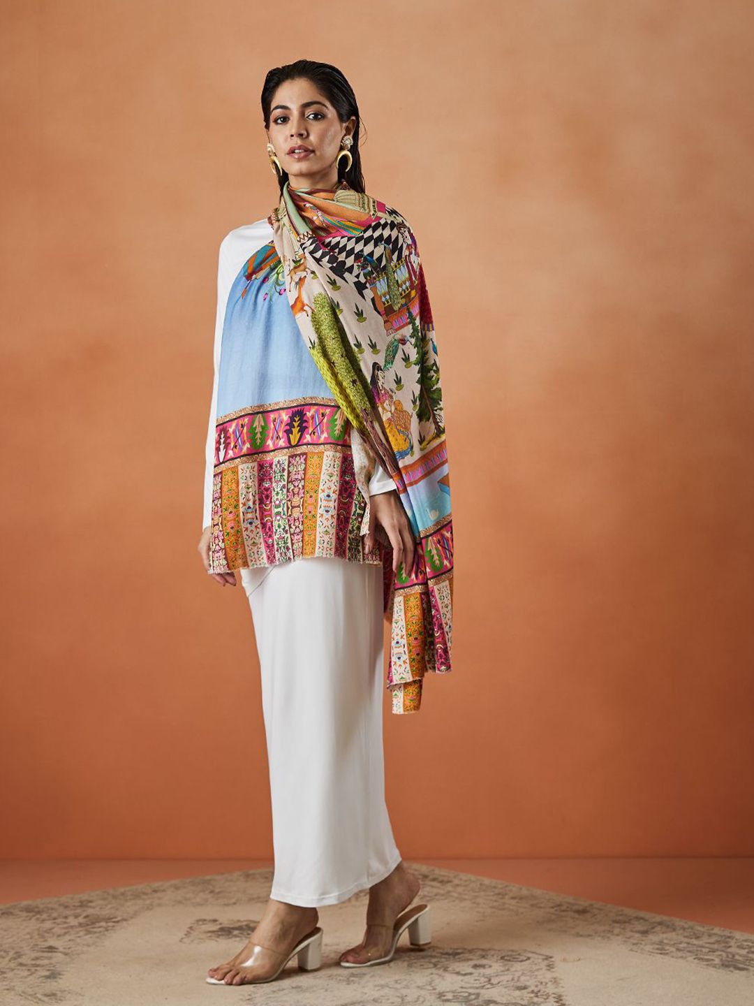 Pashmoda Women Printed Stole