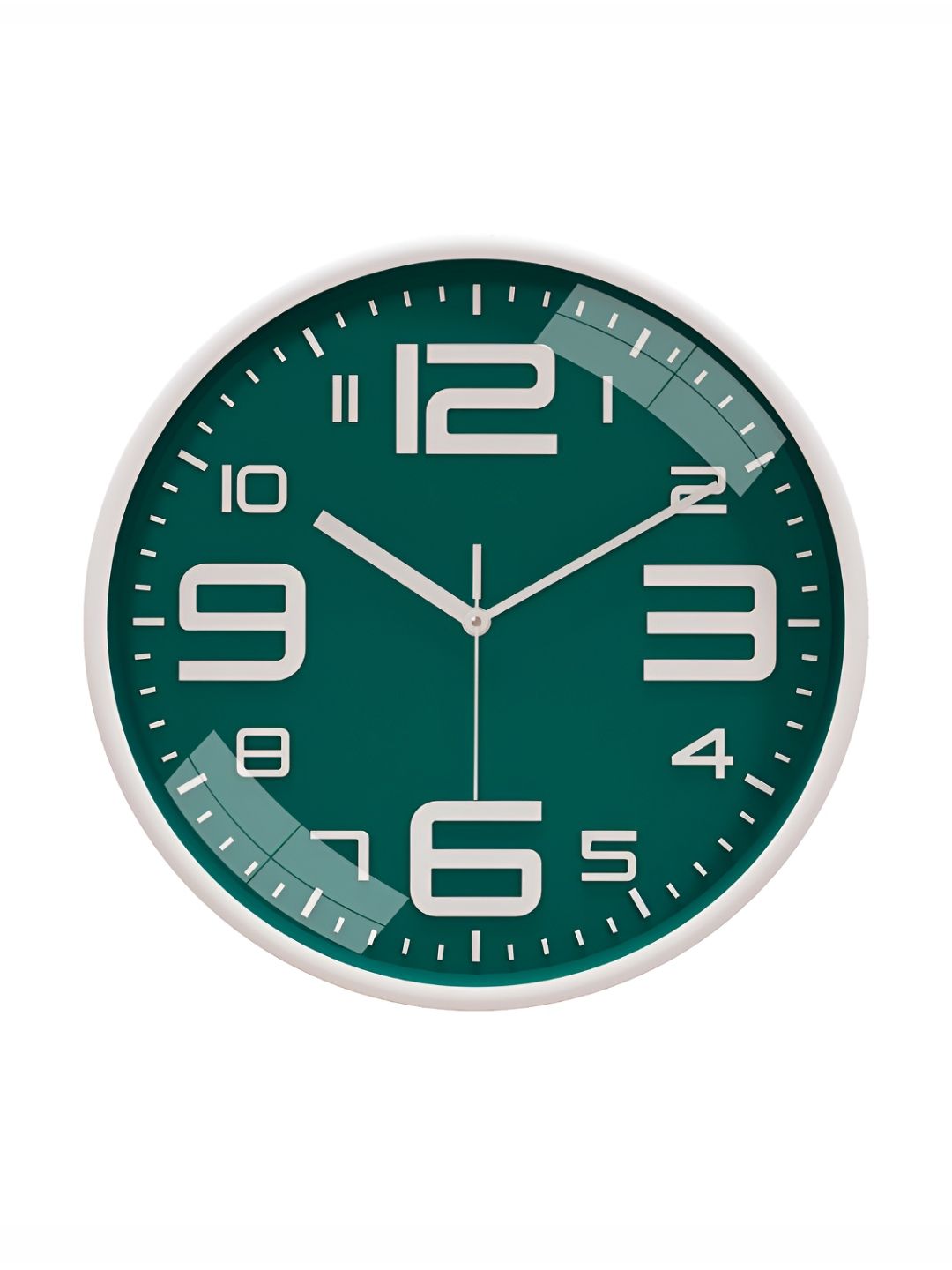 RANDOM Printed Round Shaped Sweep Silent Movement Contemporary Wall Clock