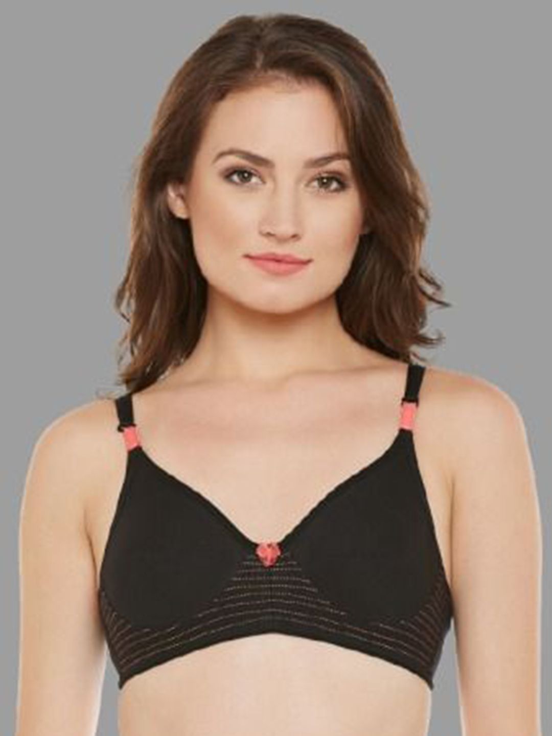 Claura Women Black Full Coverage Lightly Padded Non-Wired and Non T-shirt Bra