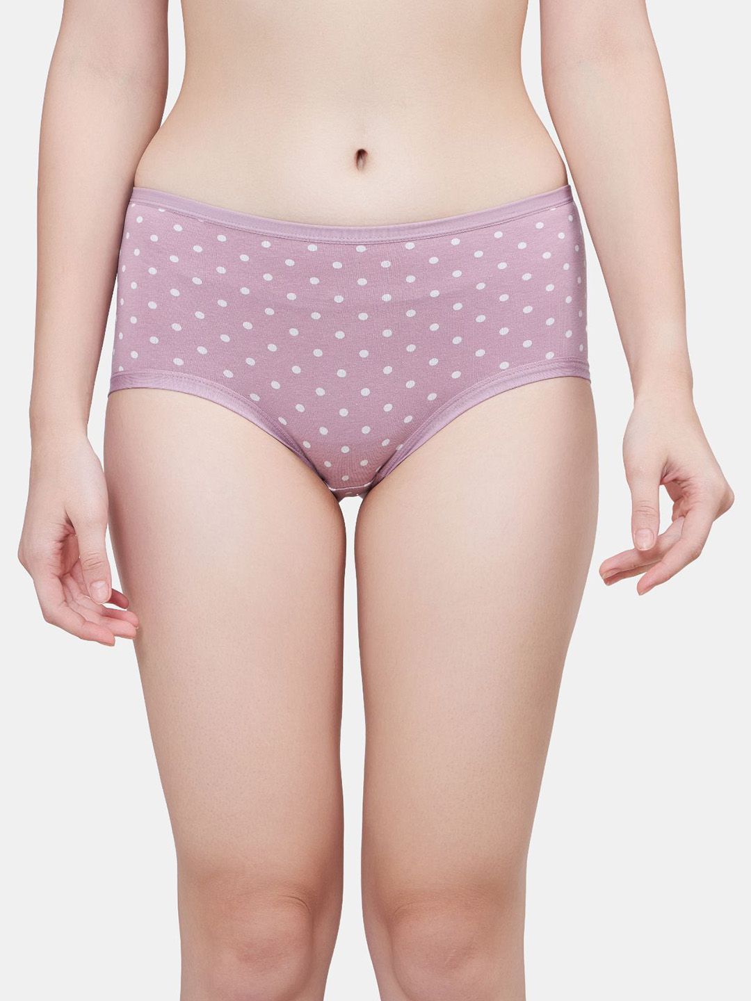 PLUMBURY Women Printed Hipster Briefs