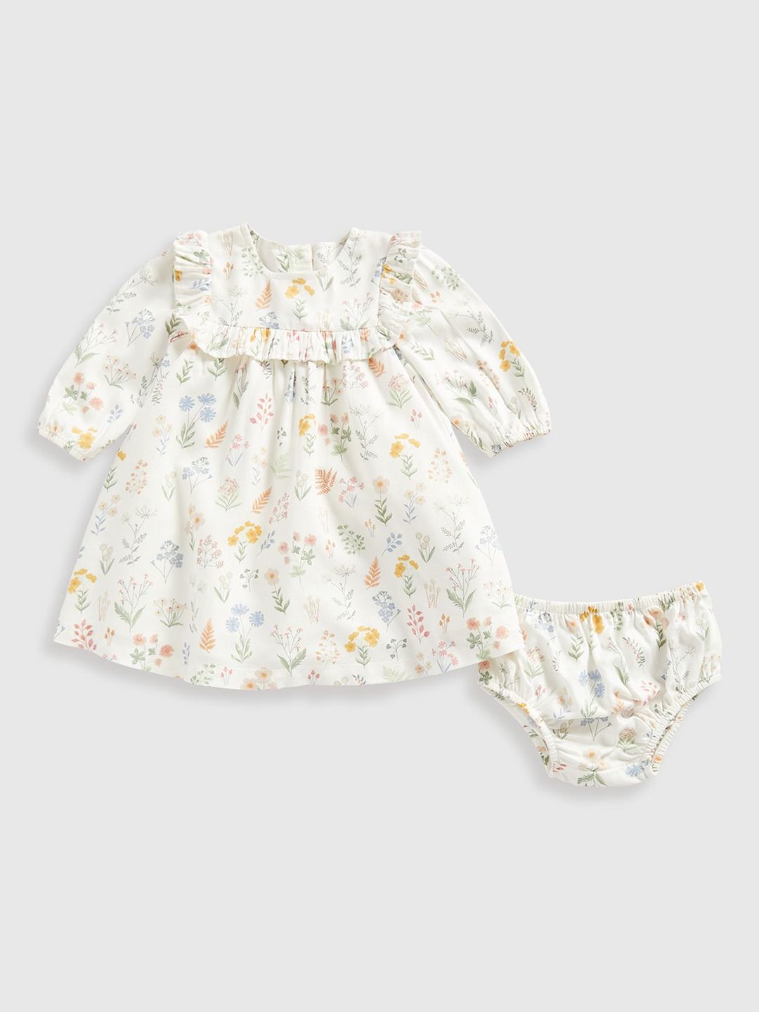 Buy Mothercare Girls Printed Pure Cotton Tunic With Short -  - Apparel for Girls