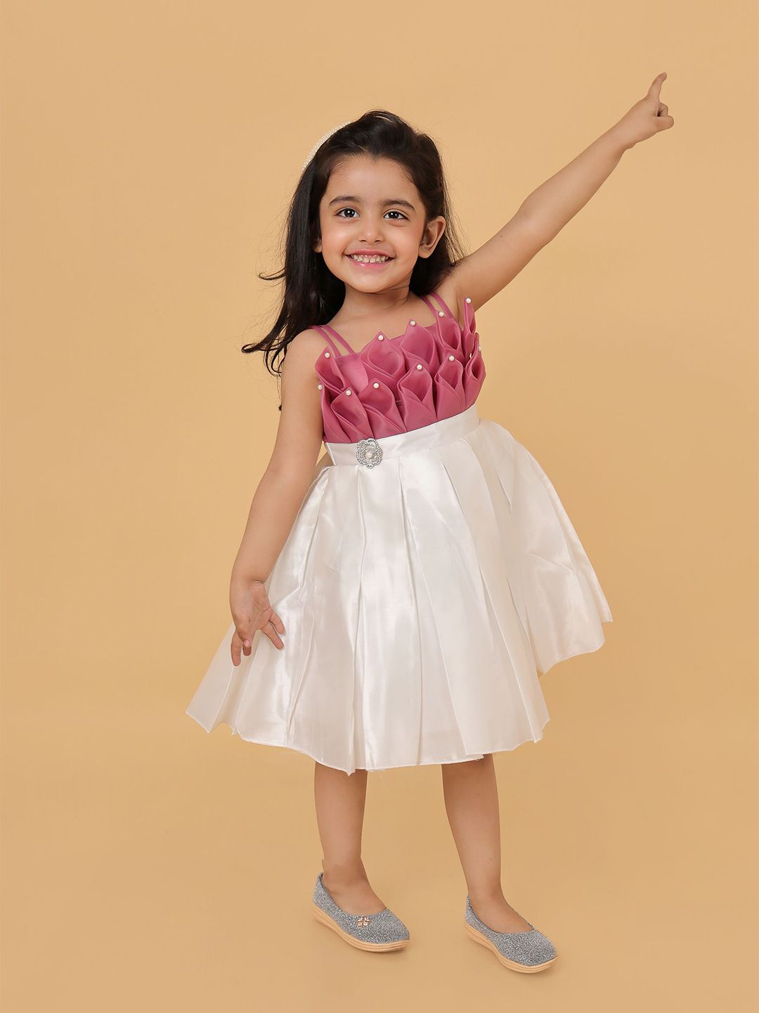 Titrit Girls Fit & Flare Dress