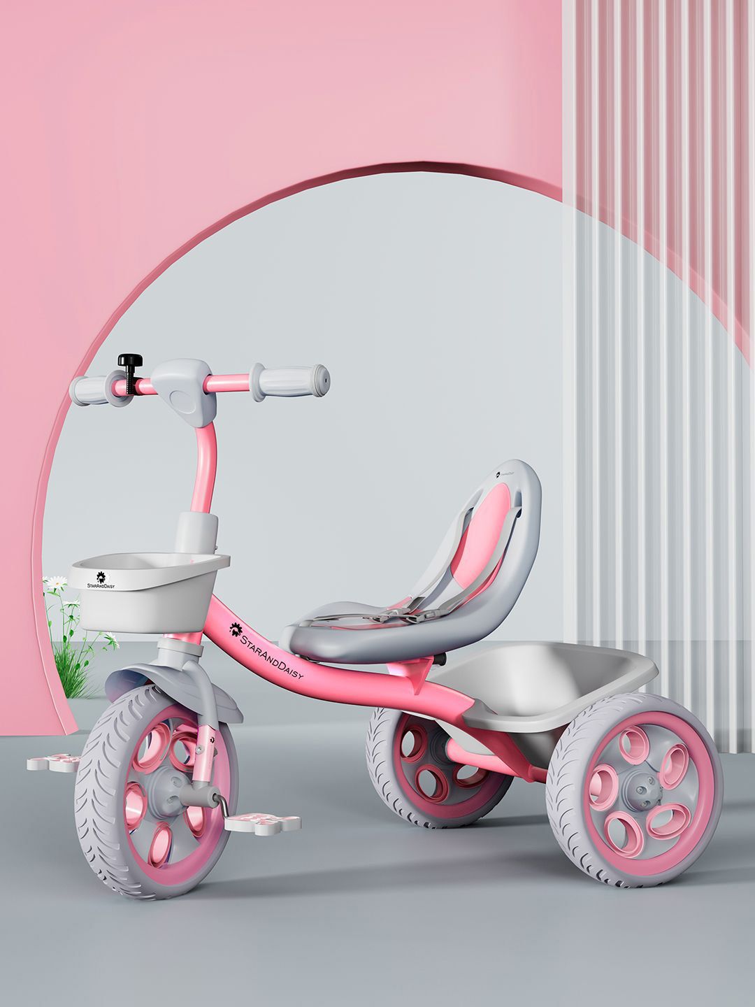 Buy StarAndDaisy Kids Stable & Smooth Tricycle Ride On Vehicle -  - Toys And Games for Unisex Kids