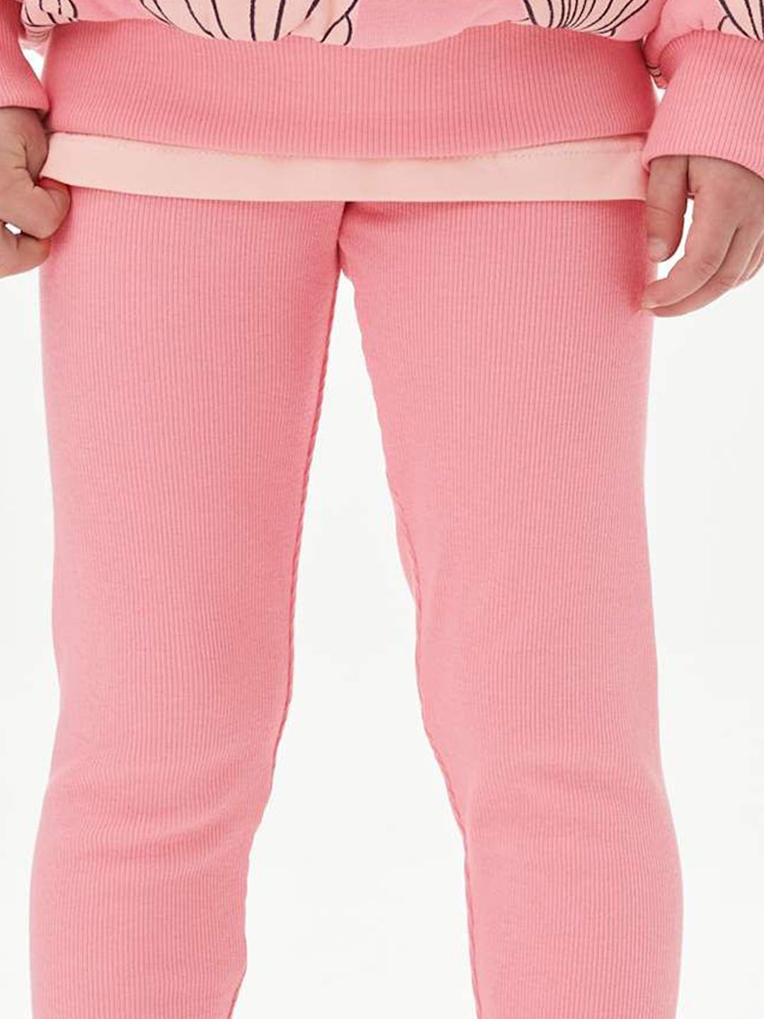 Cotton Rich Ribbed Leggings 4