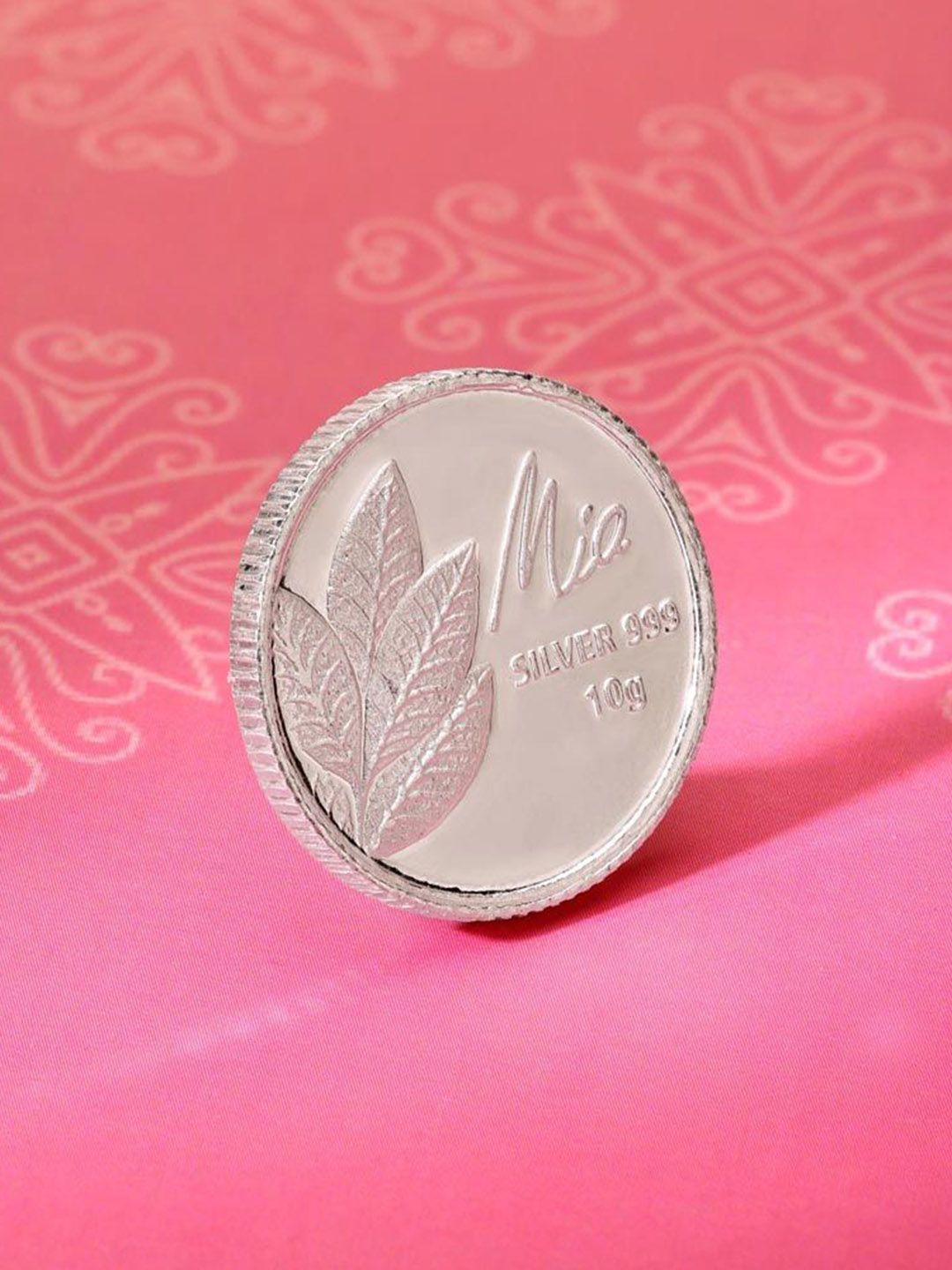 Buy Mia By Tanishq 999 Mango Leaf Silver Coins  10g -  - Accessories for Unisex