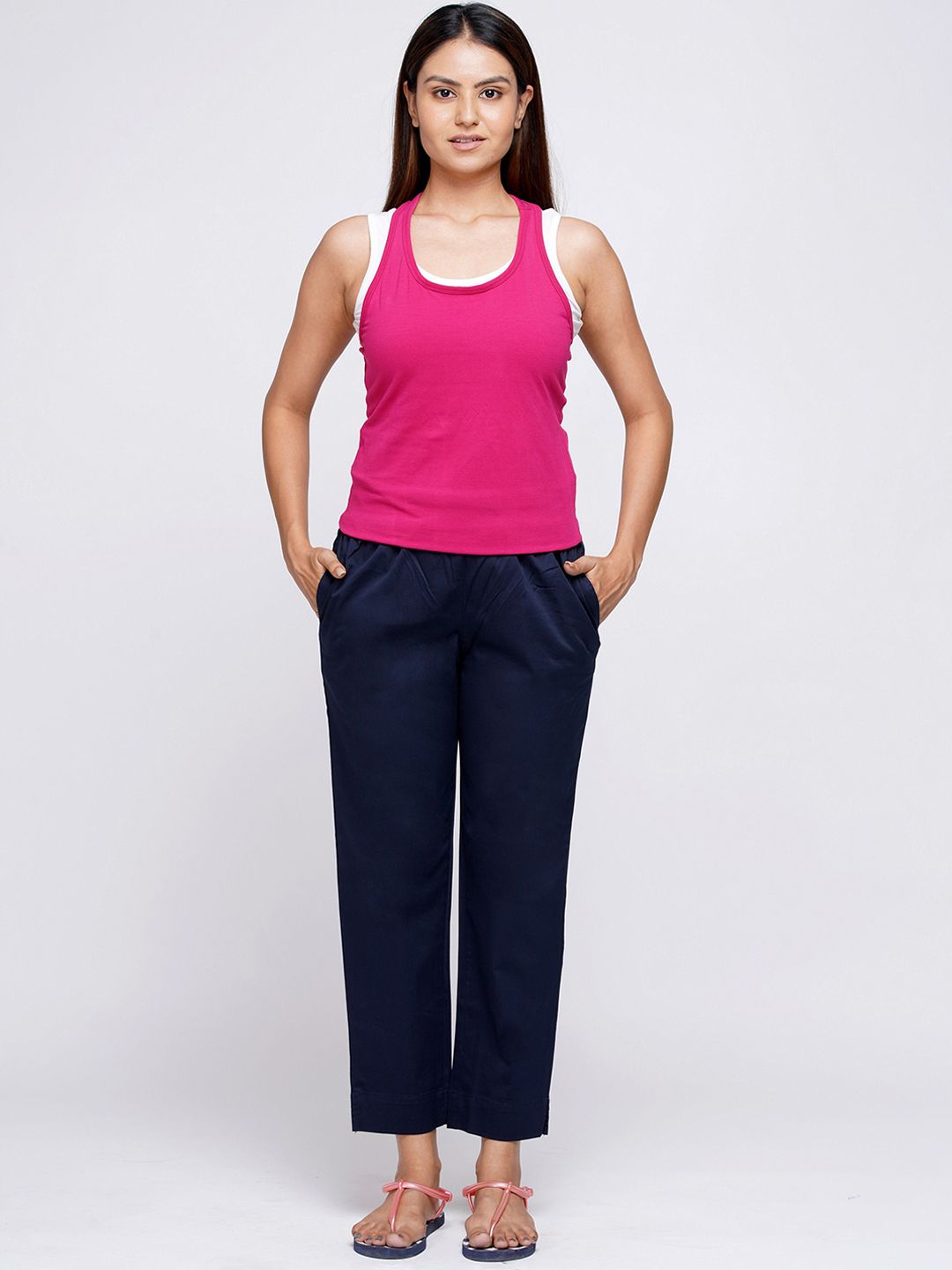 BABRU Women Straight Fit Trousers