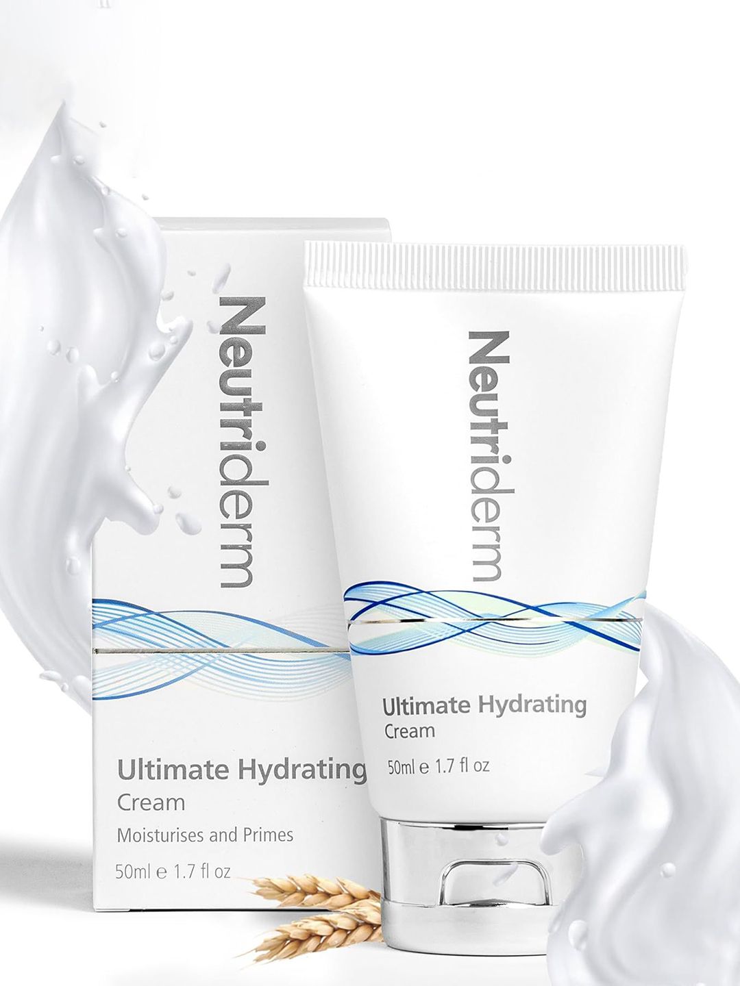 Neutriderm  Vitamin E -Rice Protein for Dry - Sensitive Skin Hydrating Face Cream - 50ml