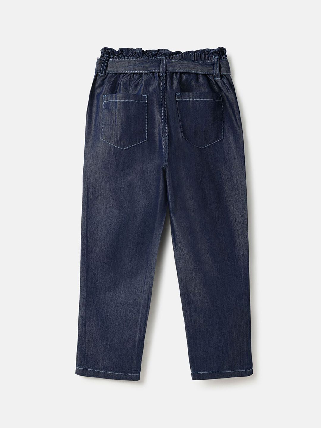 Girl Mid-Rise Regular Fit Cotton Trousers 2