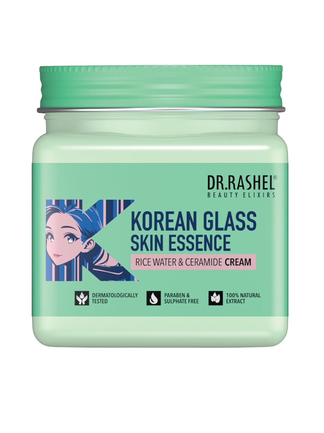 Buy DR.RASHEL Korean Glass 380ml Face & Body Cream For Smooth & Moisturized Skin -  - Personal Care for Unisex