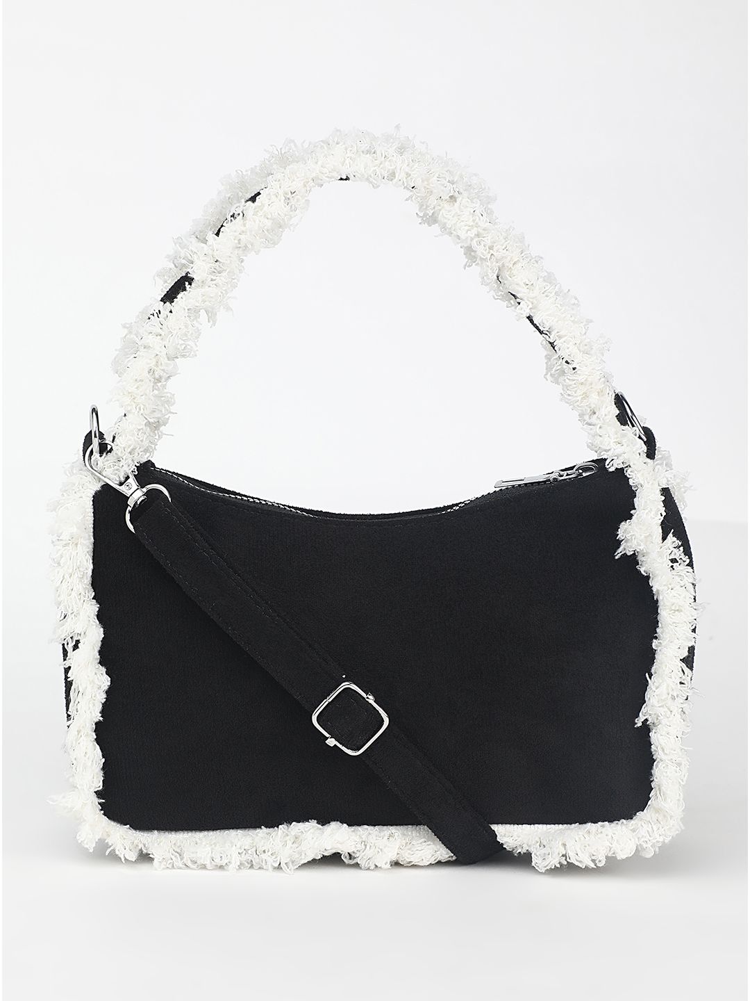 Buy LULU & SKY Striped PU Oversized Structured Shoulder Bag -  - Accessories for Women
