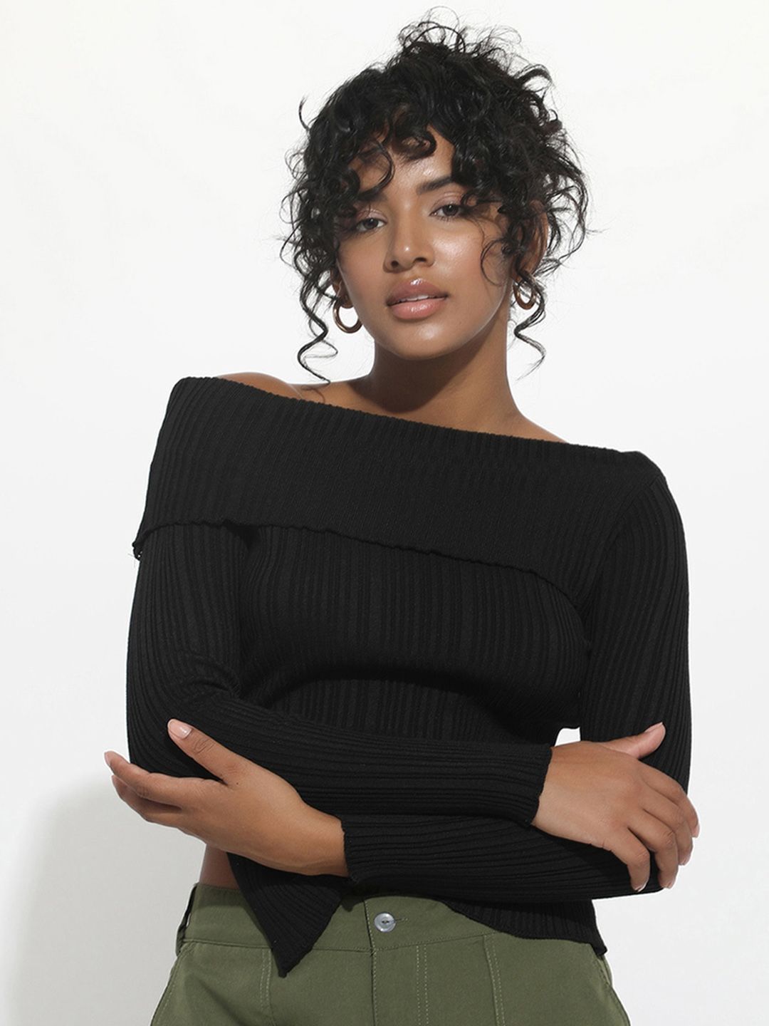 Buy LULU & SKY Off-Shoulder Bardot Top - Tops for Women 26143246