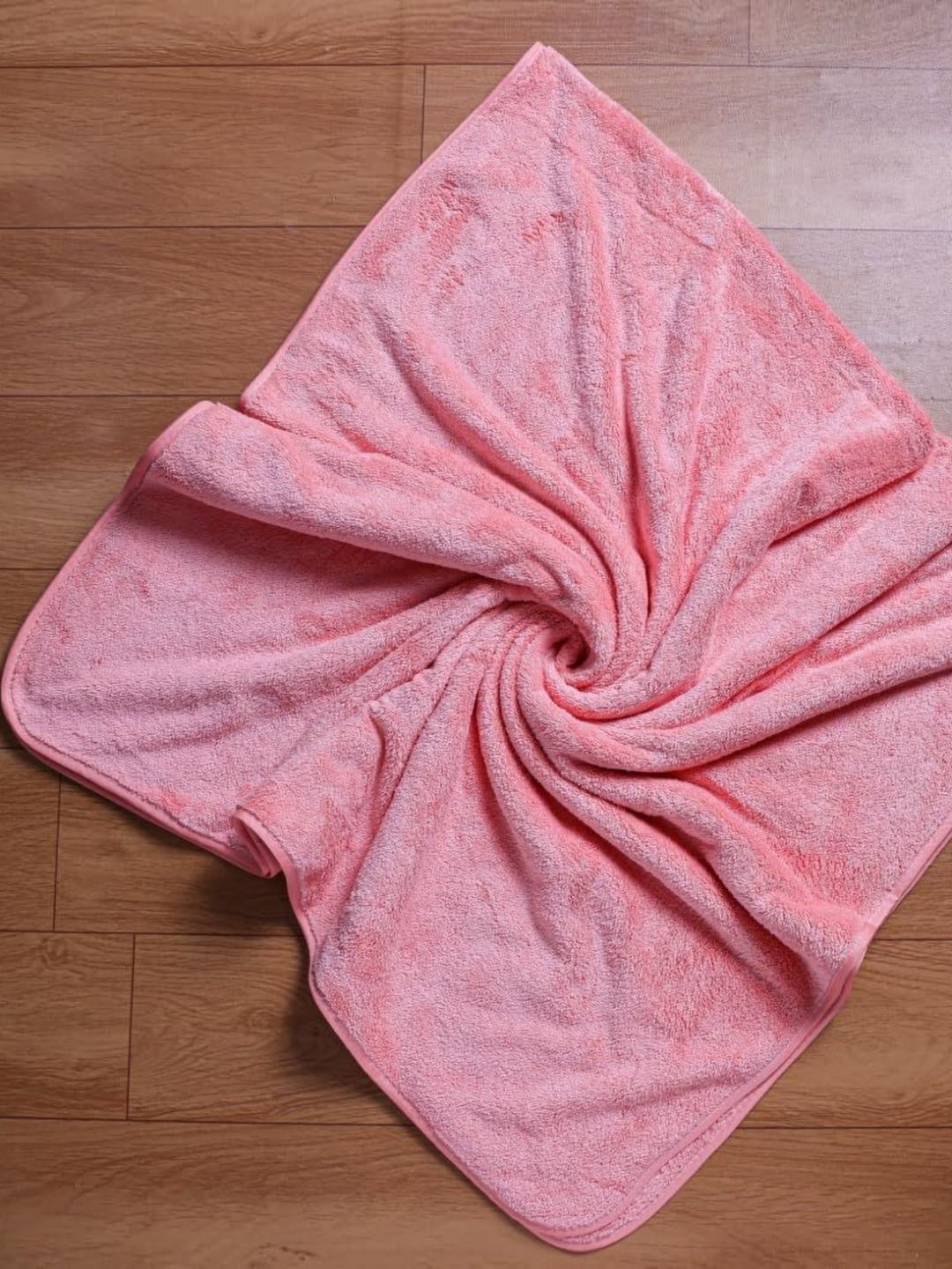 Buy Fezora Super & Absorbent Orange Solid Microfiber 500GSM Quick Dry Adult Regular Bath Towel -  - Home for Unisex