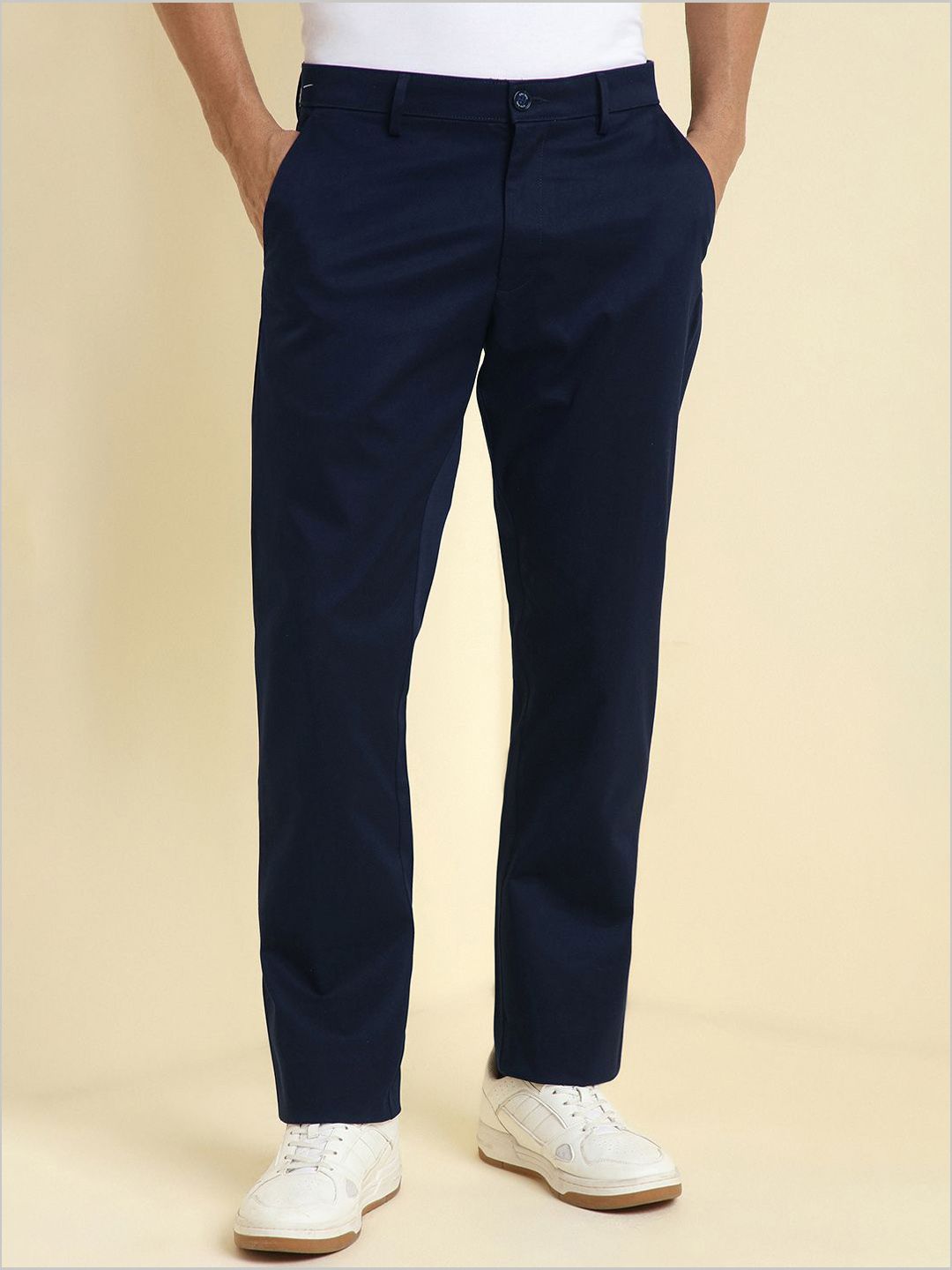 Allen Solly Men Regular Fit Trousers
