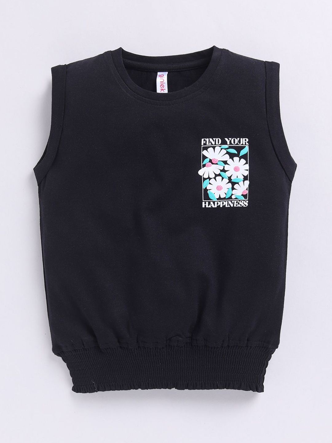 giniekids Girls Printed Sleeveless Top