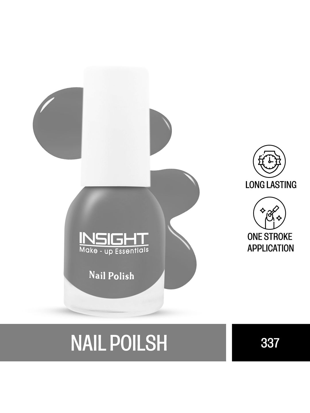Insight Cosmetics Long Lasting & Chip Resistant Nail Polish 9.9 ml - Color 337