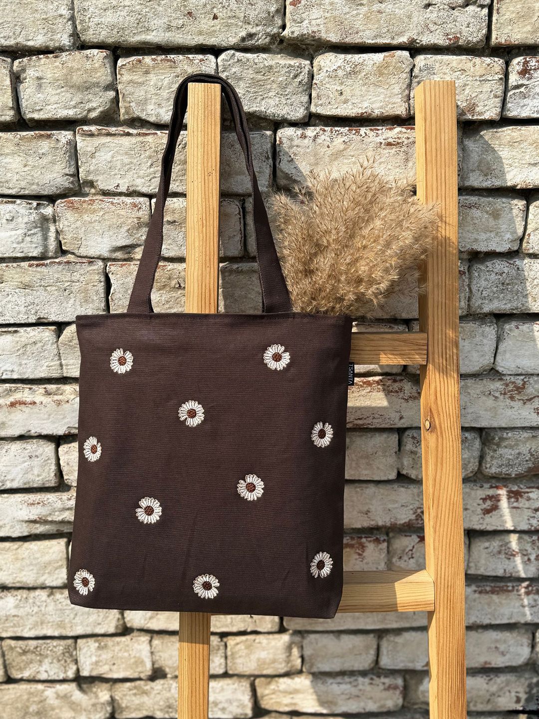 TSANTA Colourblocked Shopper Tote Bag
