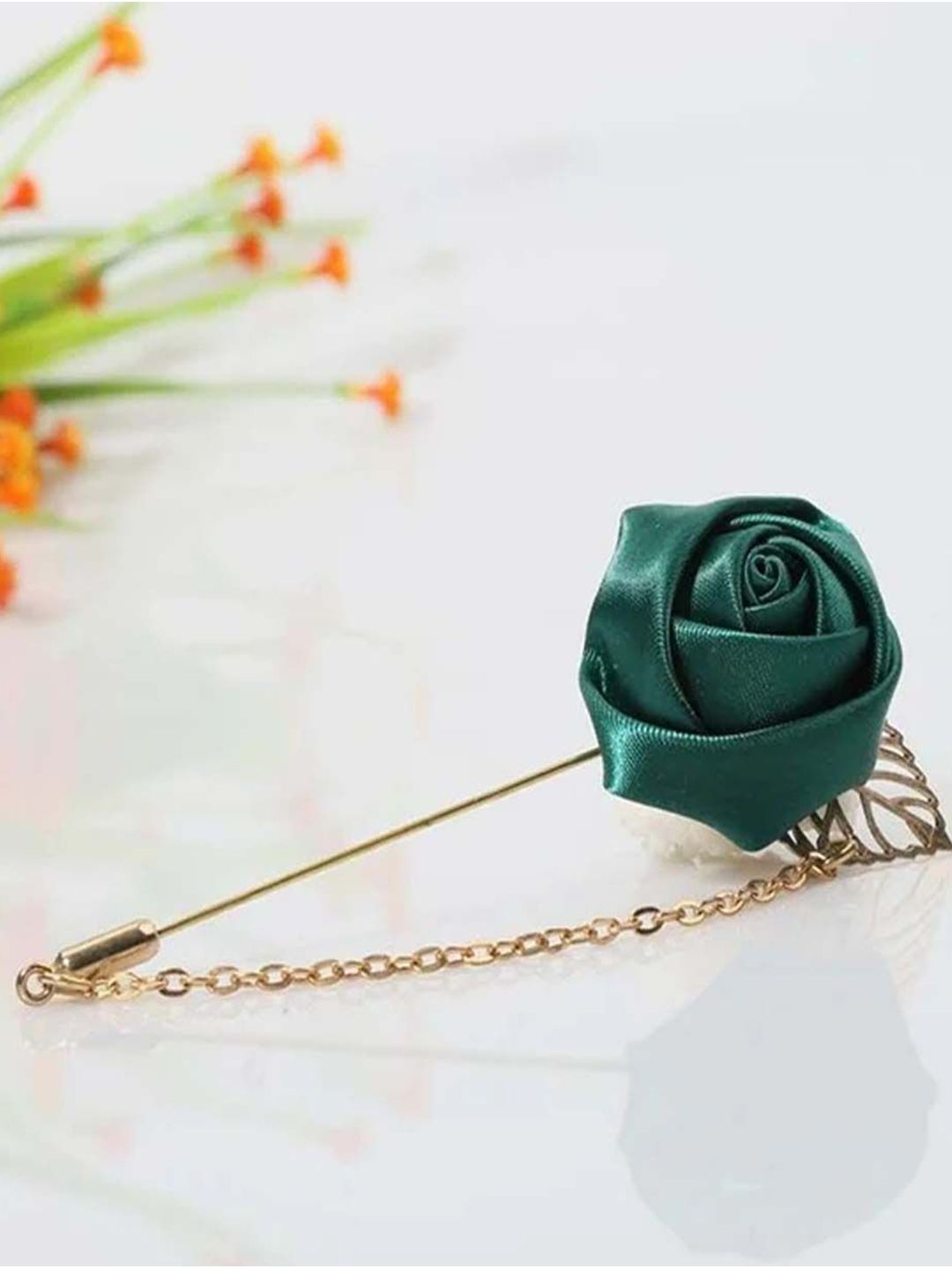 Men's Flower   Brooch
