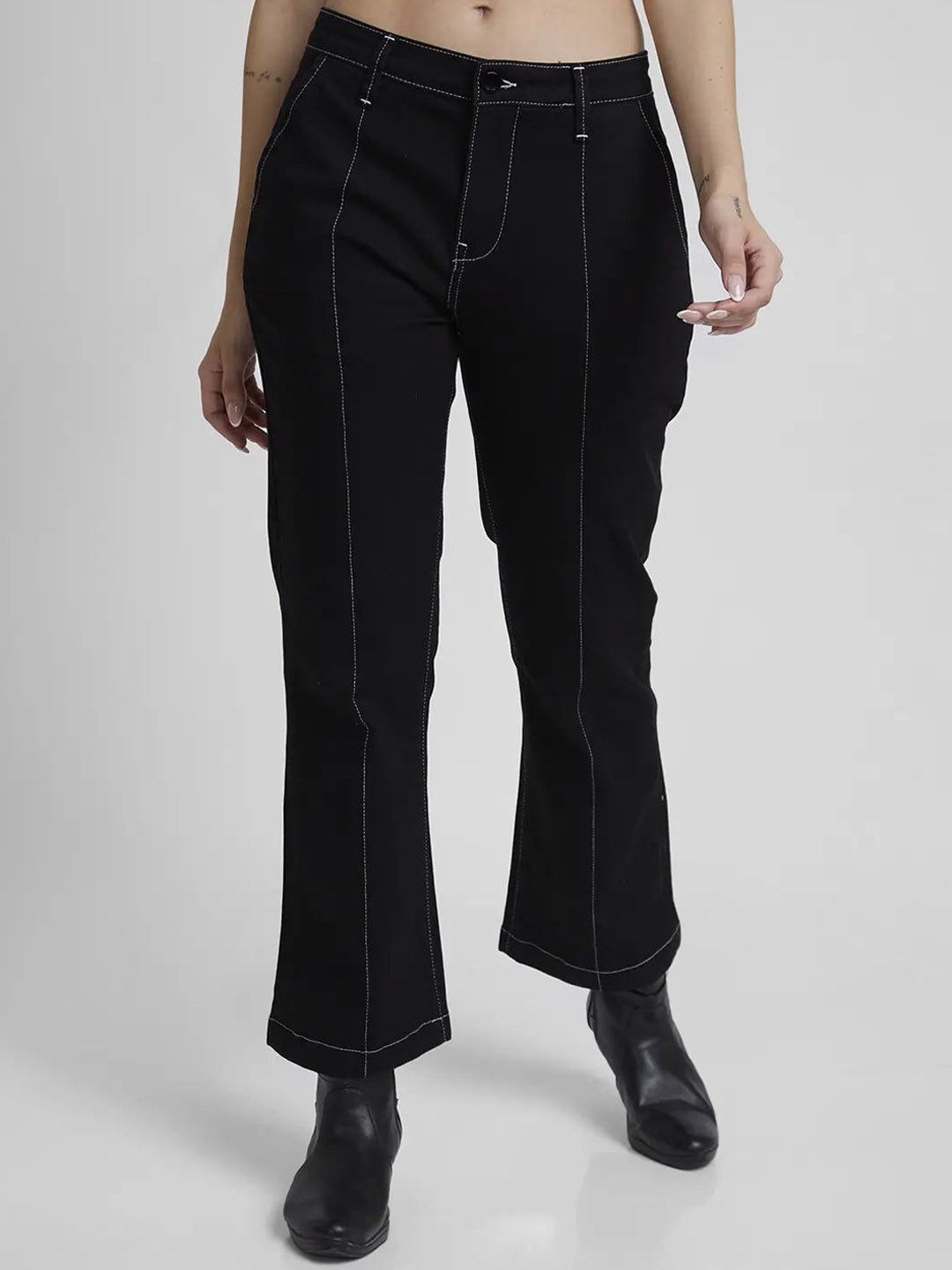 SPYKAR Women Bootcut High-Rise Stretchable Jeans
