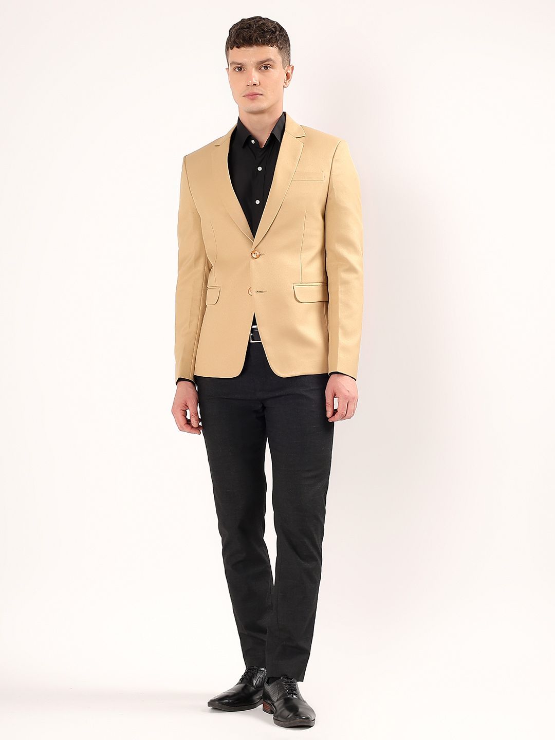 Darelooks Premium Clothing Slim-Fit Single Breasted Formal Blazer