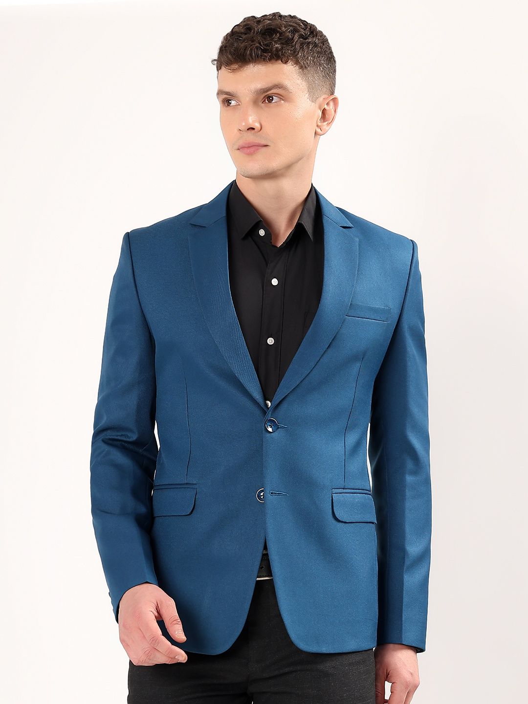 Darelooks Premium Clothing Slim-Fit Single Breasted Formal Blazer