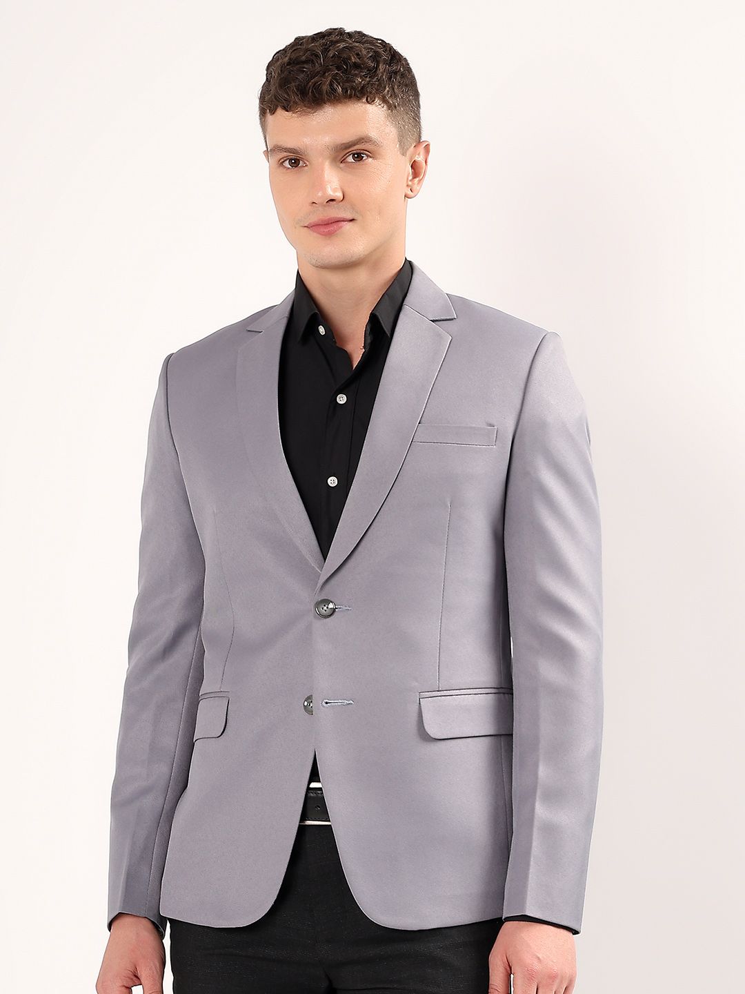 Darelooks Premium Clothing Slim-Fit Single Breasted Formal Blazer