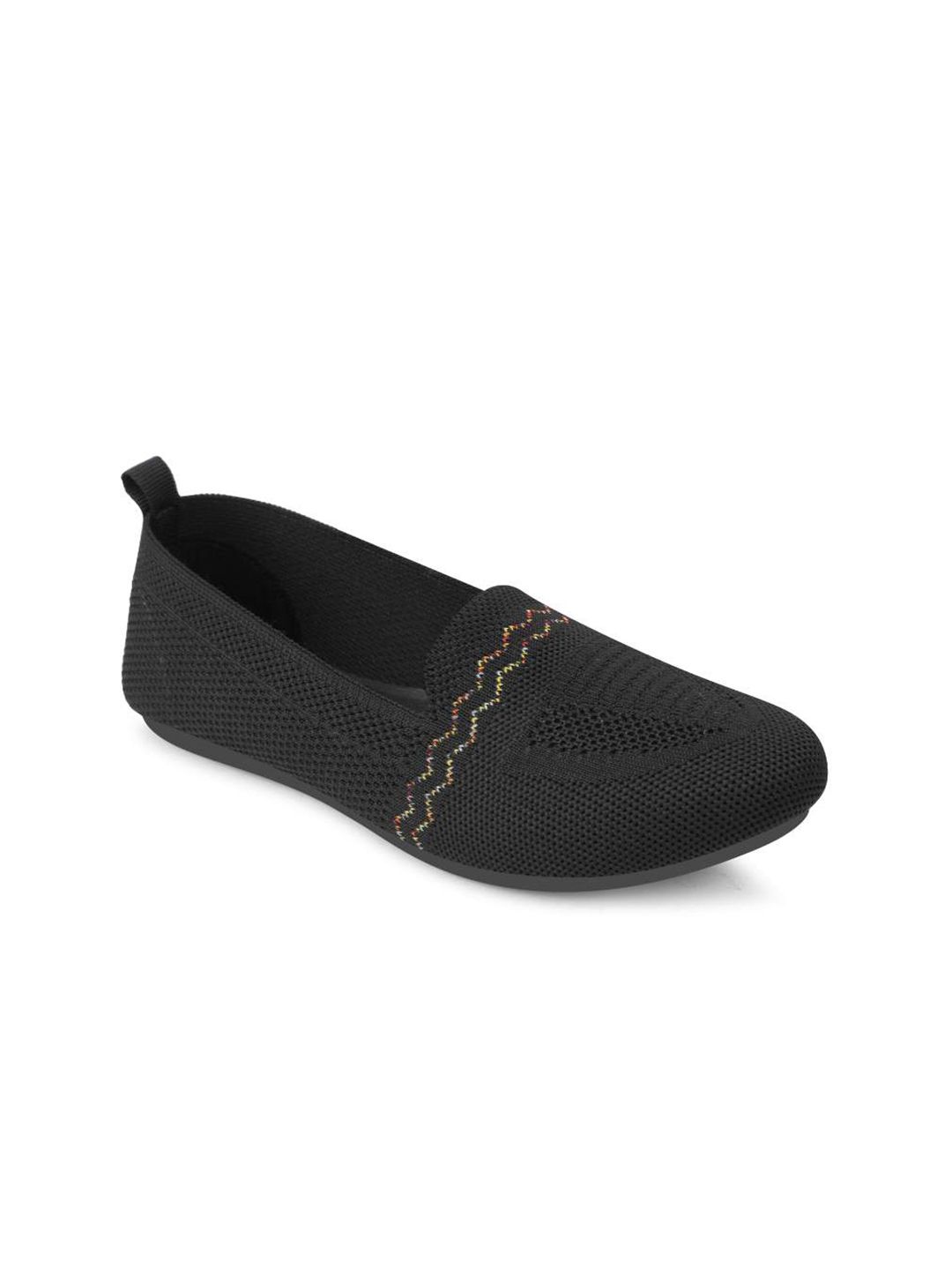 Buy CAFONE Footwear Women Black Synthetic Embellished Ballerinas -  - Footwear for Women