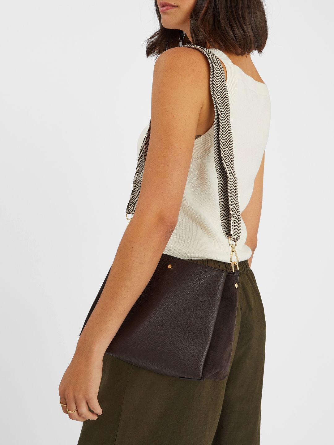 Buy Accessorize London Textured Structured Sling Bag -  - Accessories for Women