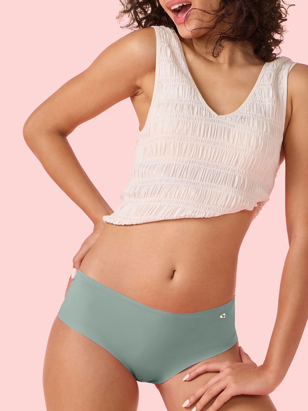Enamor Mid-Rise Hipster Briefs PH40 JADETE