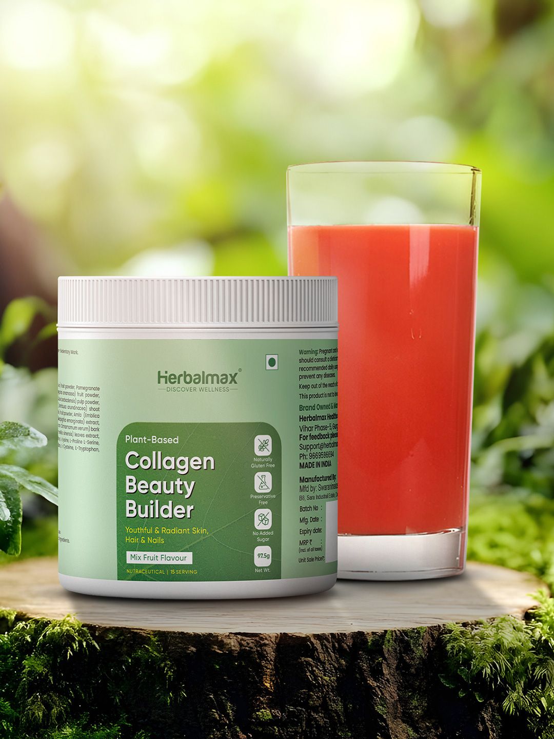 Herbal max Plant Based Collagen Builder - 97.5 g