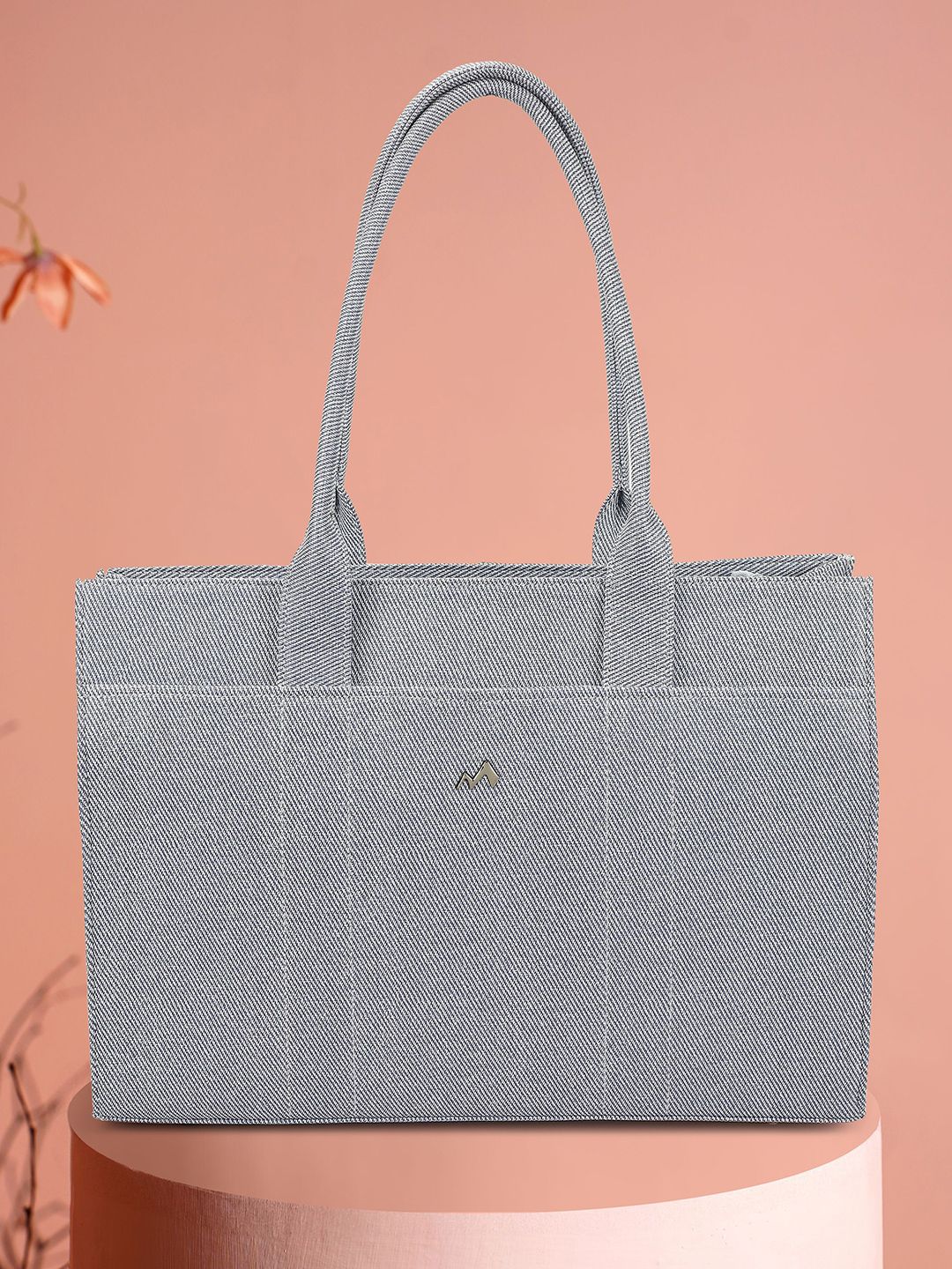 Buy Metro Women Textured Structured Tote Bag -  - Accessories for Women