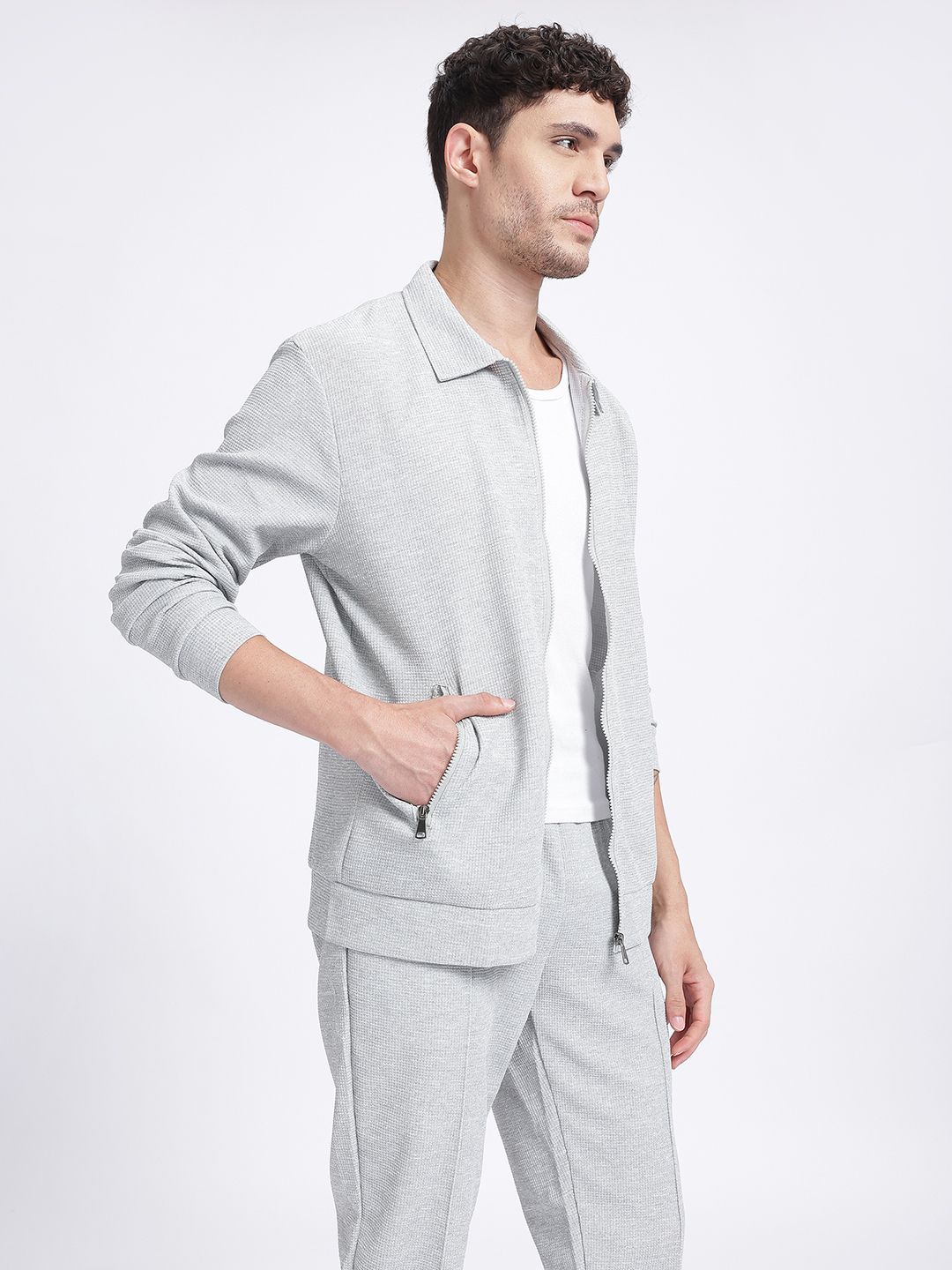 StyleCast x Revolte Textured Co-Ords Set