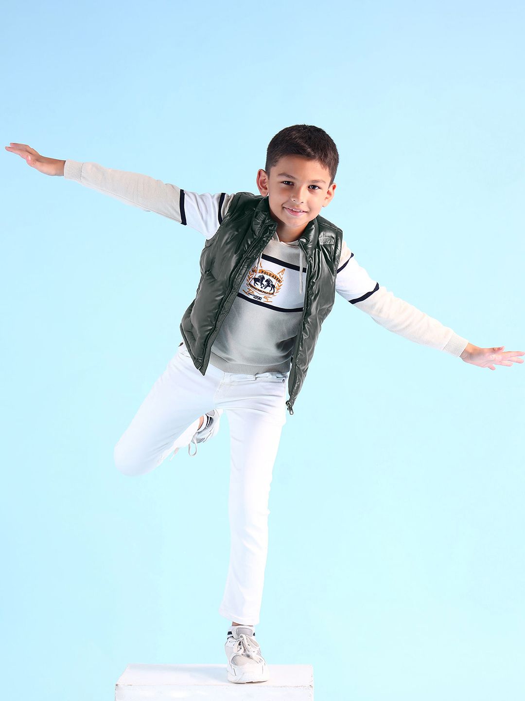 U.S. Polo Assn. Kids Boys Padded Jacket