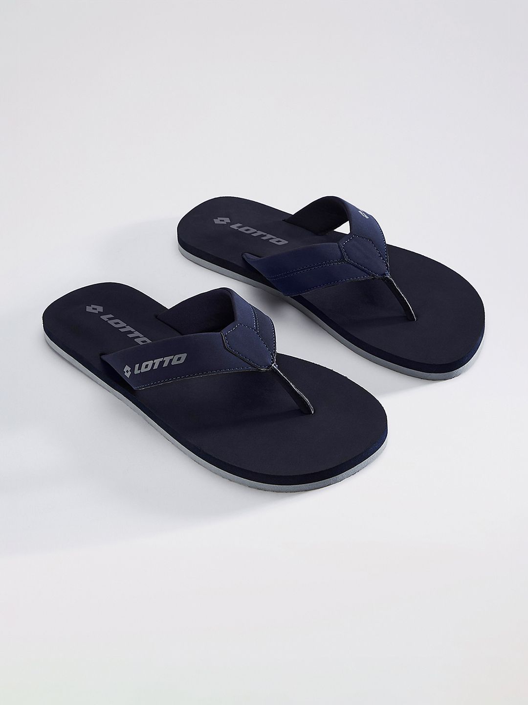 Lotto Men Simplio Navy Flip Flops