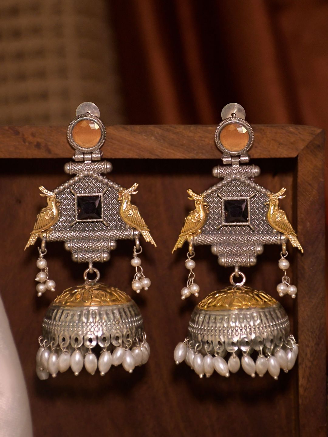 NAMAN ARTS Contemporary Jhumkas Earrings