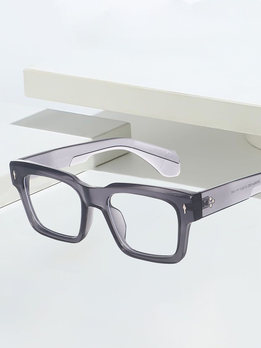 Buy Peter Jones Eyewear Unisex Full Rim Square Frames -  - Accessories for Unisex