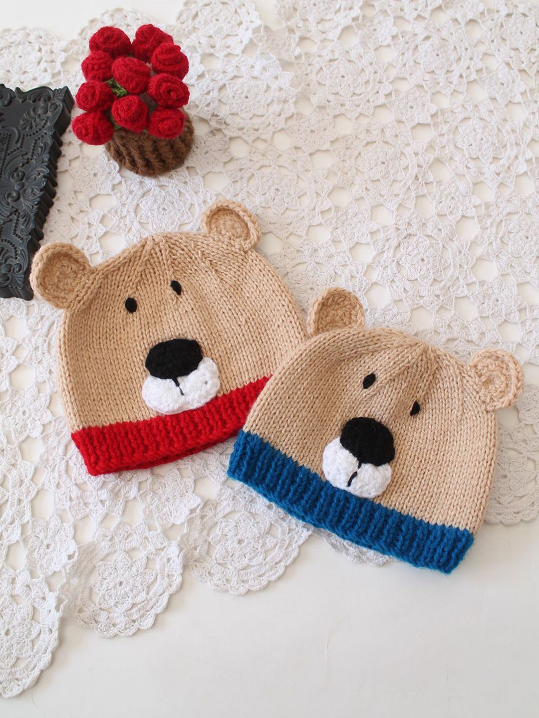 Buy Woonie Kids Embroidered Beanie -  - Accessories for Unisex Kids