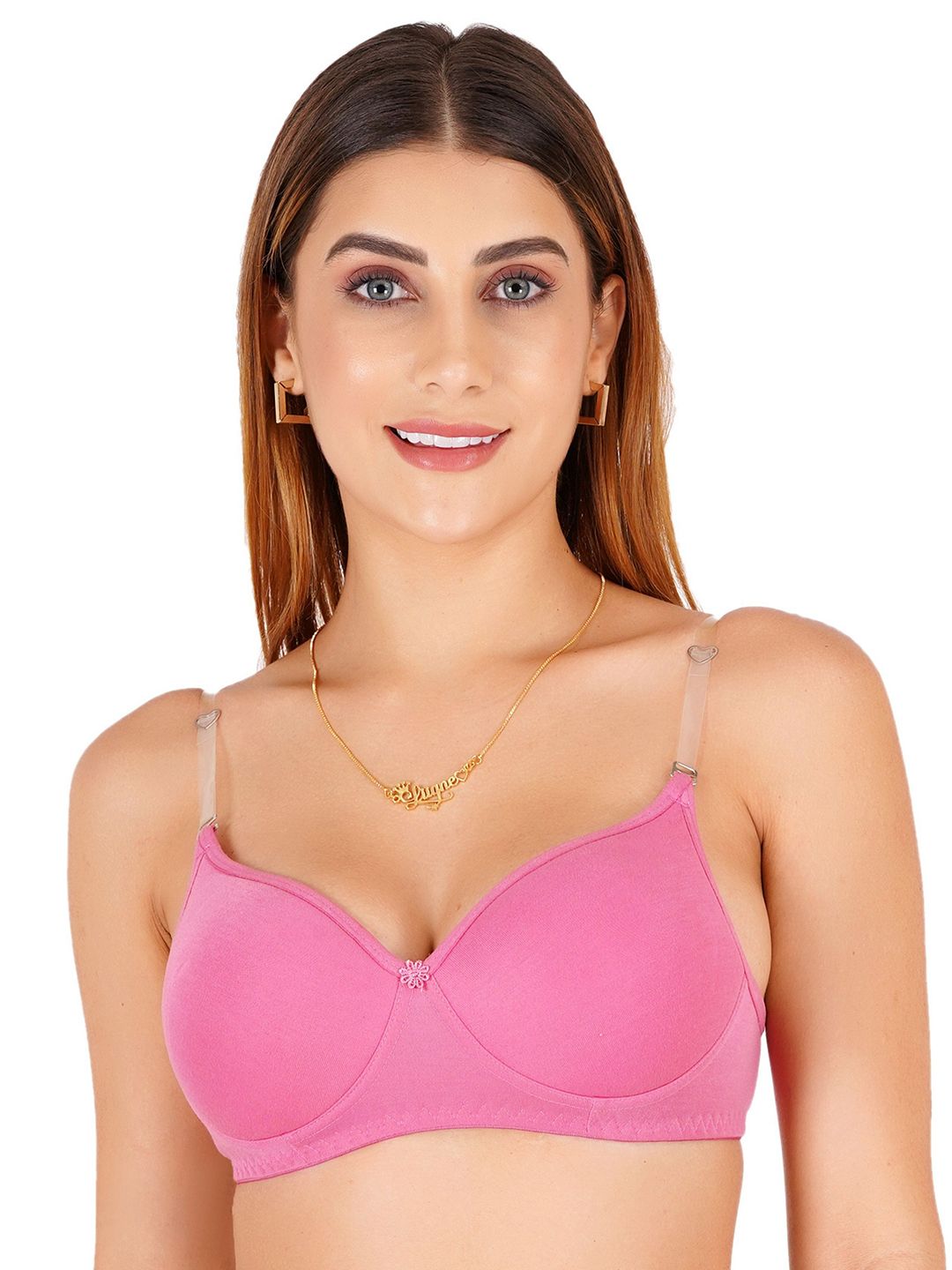 Liigne Women Full Coverage Lightly Padded T-shirt Bra