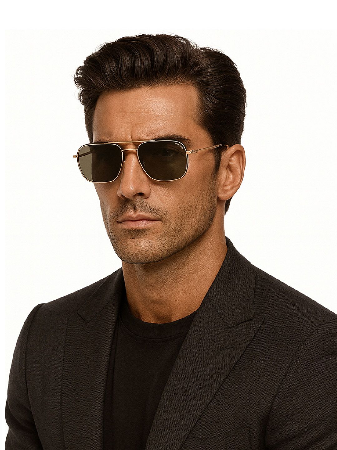 Buy Police Men Aviator Sunglasses With UV Protected Lens SPLF64K57300SG -  - Accessories for Men