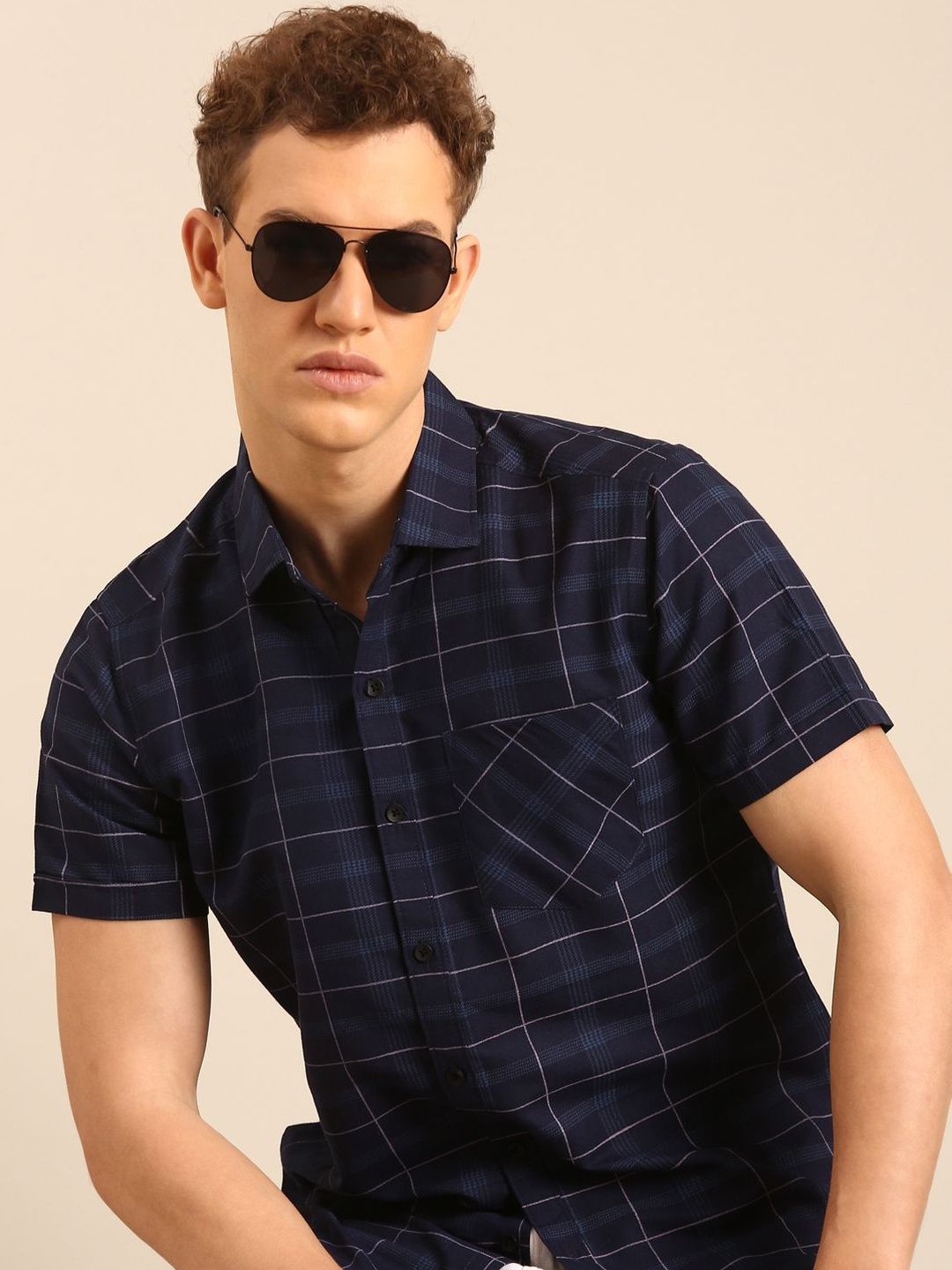 Voroxy Men Printed Cotton Casual Shirts