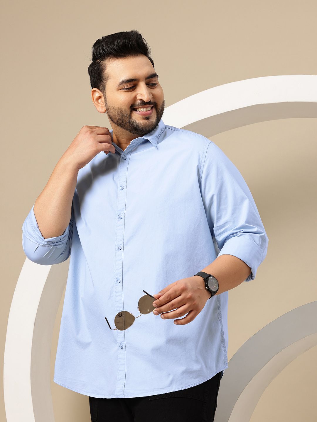 Sztori Plus Size Pure Cotton Shirt