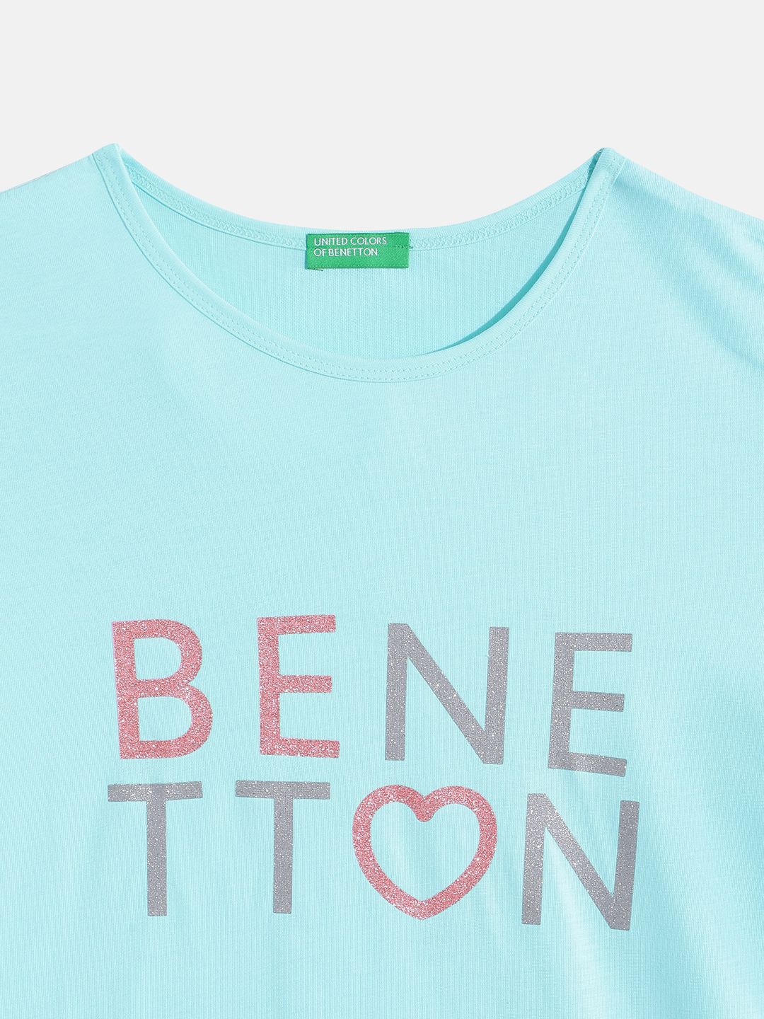 Girls Typography Printed Pure Cotton T-Shirt 3