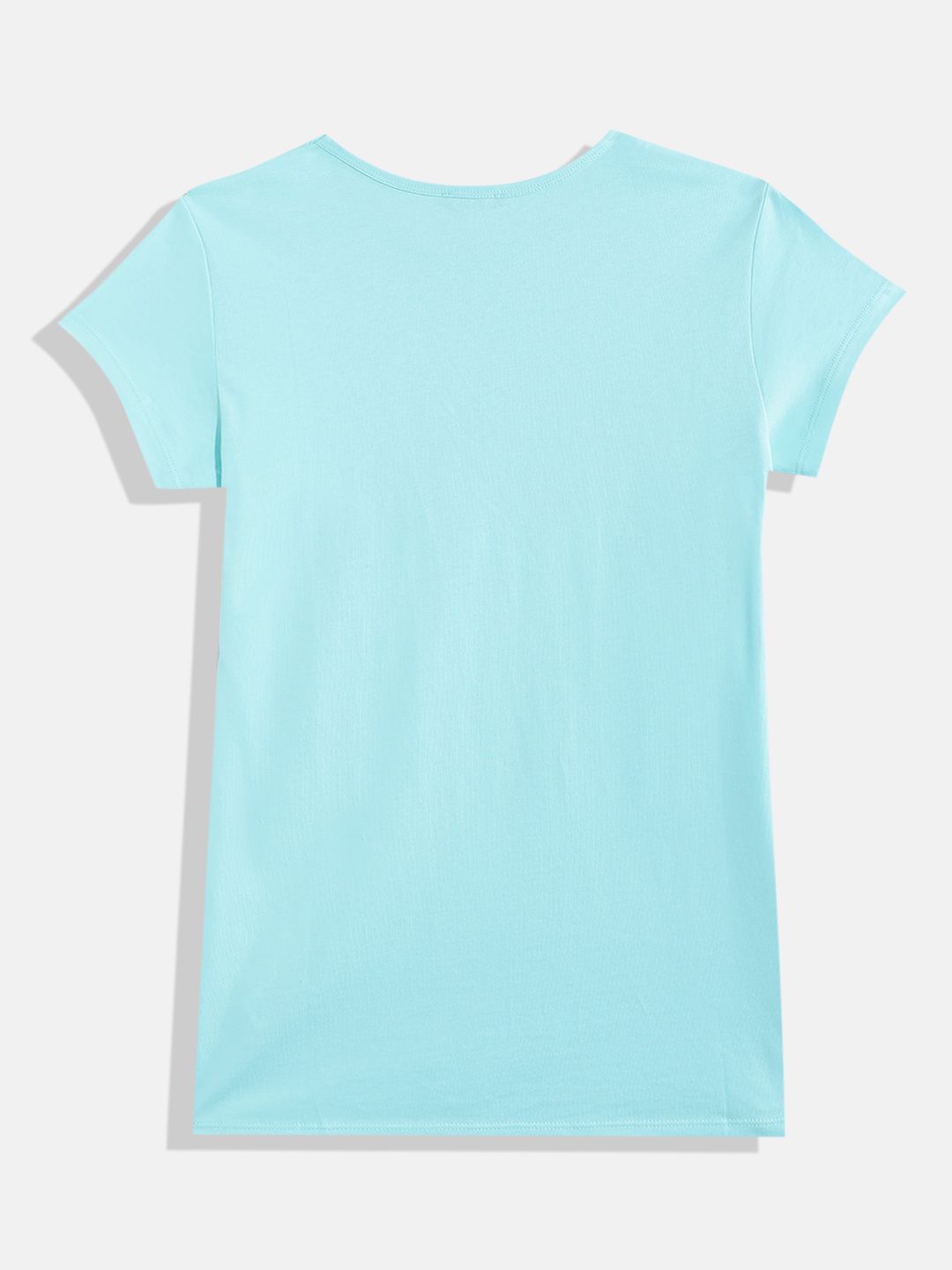 Girls Typography Printed Pure Cotton T-Shirt 2