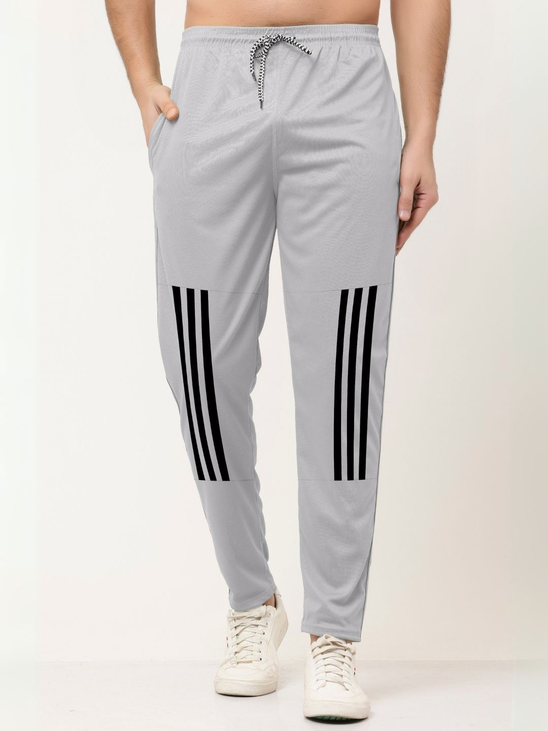 MaverIQ Men Mid-Rise Straight Fit Rapid-Dry Track Pants