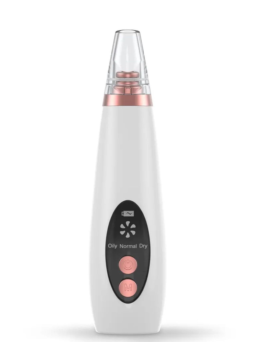 semino Professional Battery Operated Blackhead Remover Dermasuction Machine With 6 Nozzles