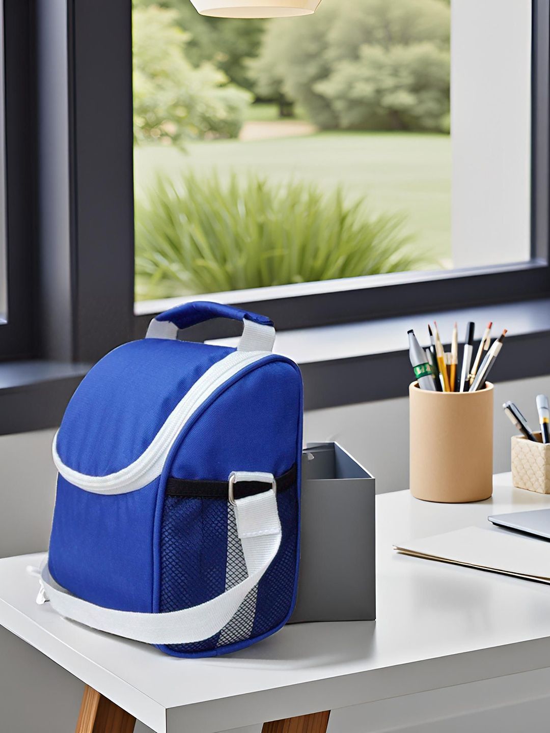 FOONTY Women Solid Waterproof Lunch Bag For Office Use