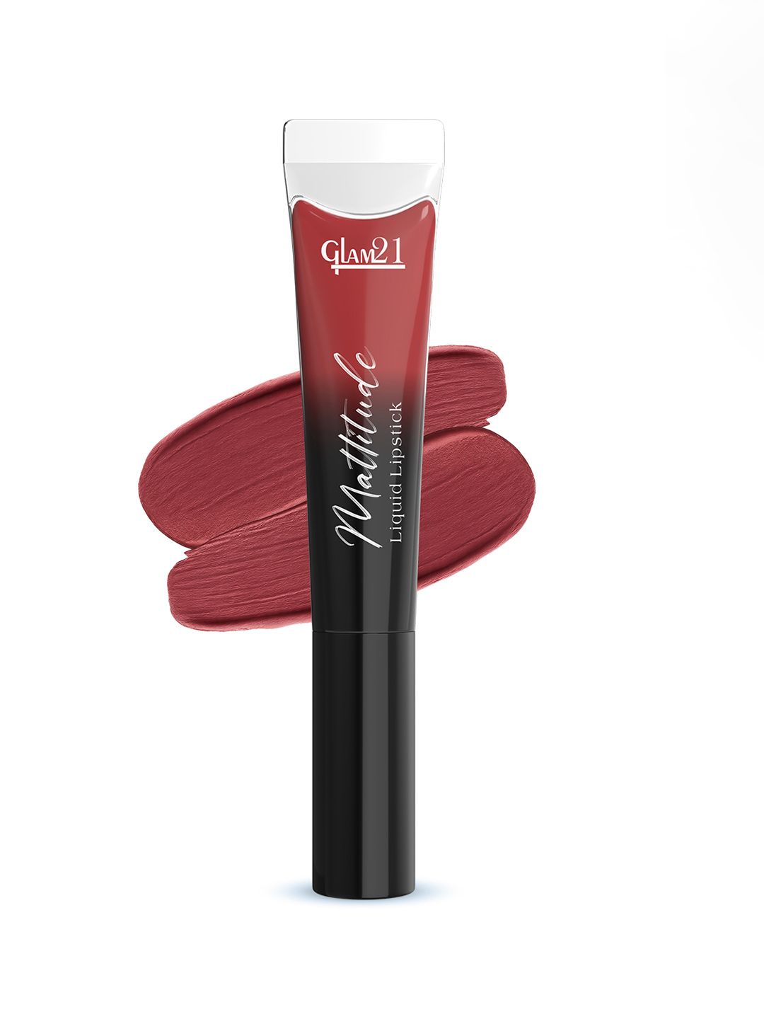 GLAM21 Mattitude Liquid Matte Lipstick with Vitamin E & Cherry Oil 7.5ml - Nude Muse