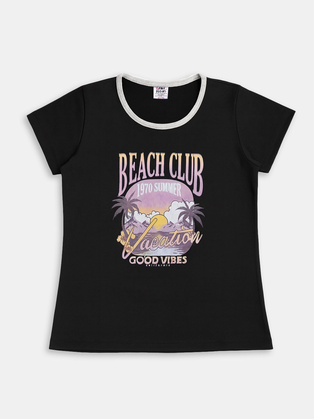 Here&Now X Game Begins Girls Printed T-shirt