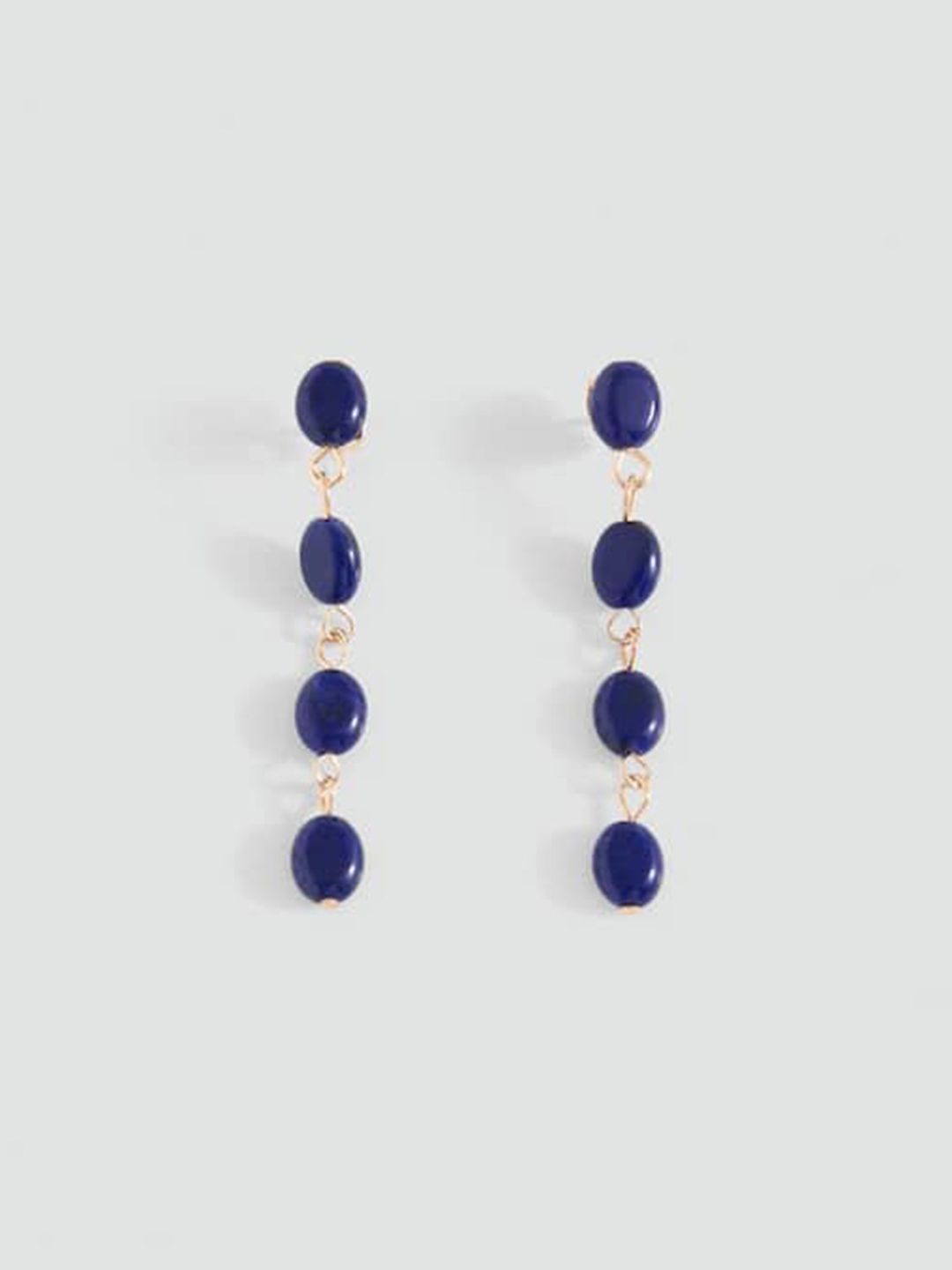 MANGO Contemporary Drop Earrings